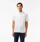Рубашка мужская Lacoste Short Sleeve Linen Shirt White CH5699T001