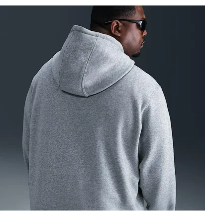 Толстовка чоловіча Nike Club Fleece Grey FN3861-063