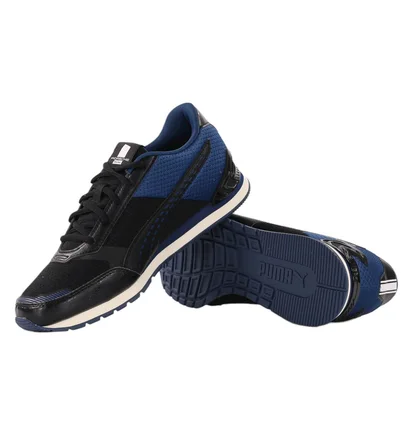 Кросівки чоловічі Puma Pl Track Racer Black/Blue 306883-01