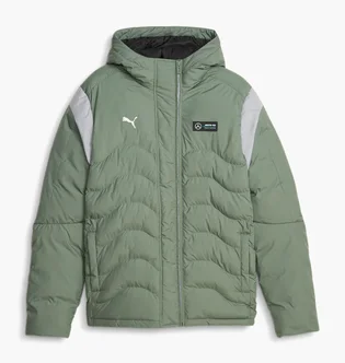Пуховик мужской Puma Mercedes-Amg Petronas Mt7 Ecolite Olive 621146-07