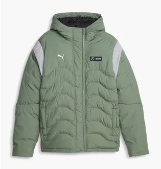Пуховик мужской Puma Mercedes-Amg Petronas Mt7 Ecolite Olive 621146-07