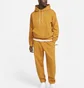 Худі чоловіче Nike Solo Swoosh MenS Fleece Pullover Hoodie Yellow DX1355-754
