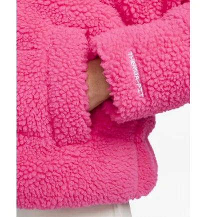 Куртка жіноча Nike Sportswear Therma-Fit City Series Sherpa Down Puffer Jacket Pink Dq6869-639