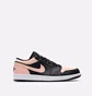Кроссовки мужские Air Jordan 1 Low Black/Pink 553558-034