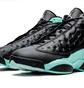 Кроссовки мужские Air Jordan 13 Black/Turquoise 414571-030