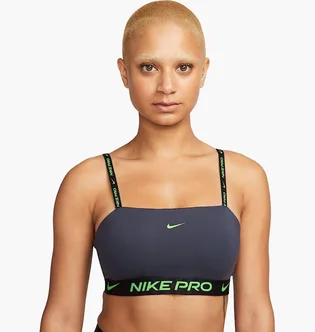 Топ жіночий Nike Pro Dri-Fit Grey DX0655-015