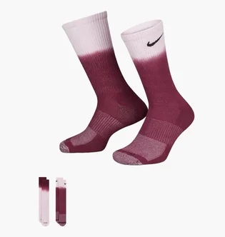 Носки унисекс Nike Everyday Plus Cush Crew Violet/Pink (2 пары) Dh6096-908