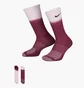 Шкарпетки унісекс Nike Everyday Plus Cush Crew Violet/Pink (2 пари) Dh6096-908