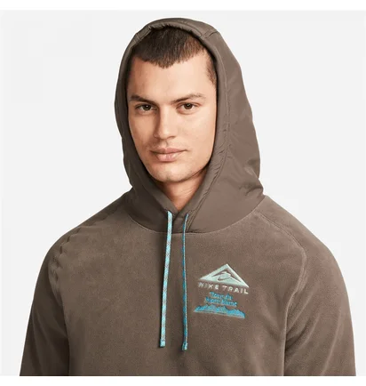 Худі чоловіче Nike Trail Mount Blanc Brown Dr2582-004