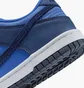 Кроссовки детские Nike Dunk Low Blue HQ9293-400