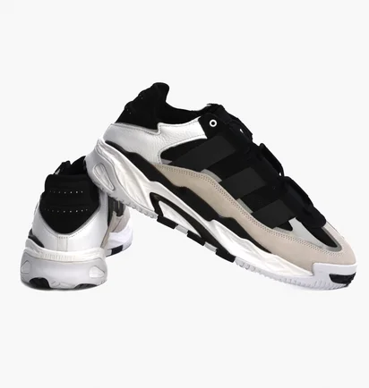 Кроссовки мужские Adidas Niteball M White/Black H67360