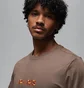 Футболка чоловіча Air Jordan Psg Ss Wordmark Tee Brown DZ2940-274