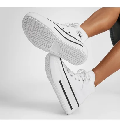Кеды женские Converse Chuck Taylor All Star Lift Double Stack White A12976C