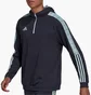 Худи мужское Adidas Hooded Sweatshirt Sportswear Tiro Black HC1302