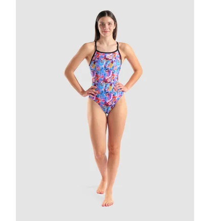 Купальник женский Arena Memories Swimsuit Lightdrop Ba Multi 010177-950