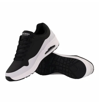 Кросівки чоловічі Skechers Unotimeline Black/White 232247-BKW
