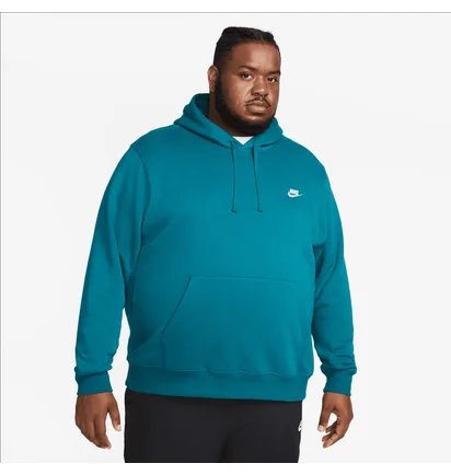 Худі чоловіче Nike Nsw Club Fleece Turquoise BV2654-381