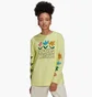 Футболка женская Adidas T-Shirt Graphic Ls Yellow HC5428