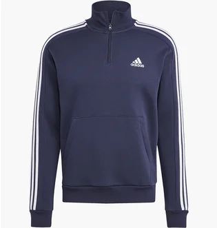 Кофта мужская Adidas Essentials Fleece Halfzip Sweatshirt Blue IJ8904