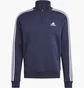 Кофта мужская Adidas Essentials Fleece Halfzip Sweatshirt Blue IJ8904