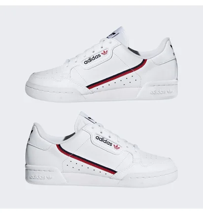 Кроссовки детские Adidas Continental 80 J white F99787