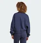 Свитшот женский Adidas Essentials Small Logo Feel Cozy Blue IX7941