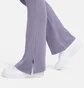 Легінси жіночі Nike Sportswear Chill Knit Tight Mini-Rib Flared Leggings Violet FQ2113-509