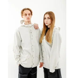 Куртка унисекс Rains Jacket White 1201-OFFWHITE