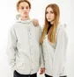 Куртка унисекс Rains Jacket White 1201-OFFWHITE