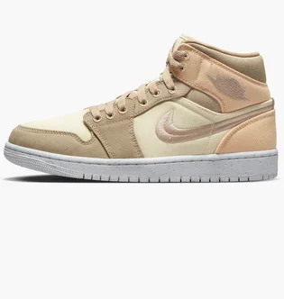Кроссовки женские Air Jordan W 1 Mid Se Beige DV0427-102
