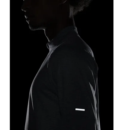 Кофта чоловіча Nike Mens 1/4-Zip Running Top Grey Dd4756-084