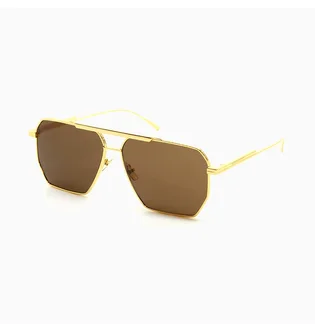 Сонцезахисні окуляри BOTTEGA VENETA Brown/Gold BV1012S-003-60