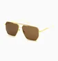 Сонцезахисні окуляри BOTTEGA VENETA Brown/Gold BV1012S-003-60