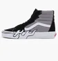 Кеди унісекс Vans Sk8-Hi Flame Shoe Grey/Black VN0005UJBGF