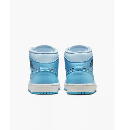 Кросівки жіночі Air Jordan Retro 1 Mid Se Casual Shoes Light Blue Dv1302-400