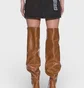 Спідниця жіноча Ksubi Micro Mini Belted Greased Brown WPS26SK007