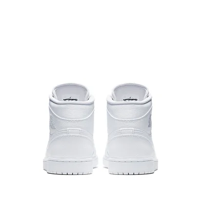 Кроссовки мужские Air Jordan 1 Mid White 554724-129