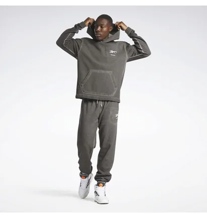 Худі чоловіче Reebok Basketball Court Top Bi-Dye Grey IA2416
