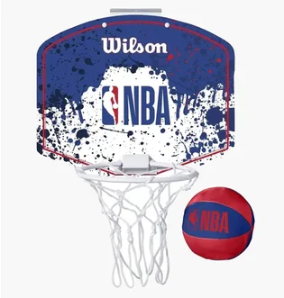 Навісне баскетбольне міні-кільце Wilson Nba Team Mini Hoop Blue WTBA1302NBARD