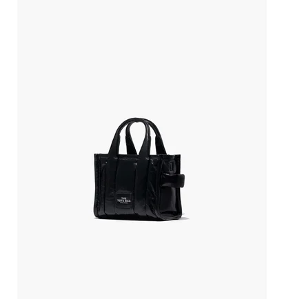 Сумка женская Marc Jacobs The Shiny Crinkle Leather Crossbody Tote Black H064L03FA22-BLACK-54773