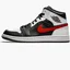 Кроссовки мужские Air Jordan 1 Mid Black/White 554724-075