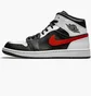 Кроссовки мужские Air Jordan 1 Mid Black/White 554724-075