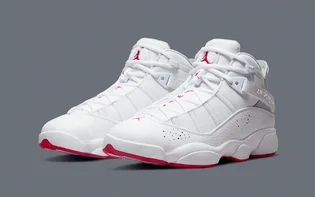 Кроссовки мужские Air Jordan 6 Rings White 322992-116