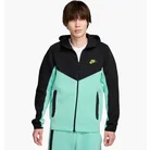 Толстовка мужская Nike Sportswear Tech Fleece Windrunner Black/Turquoise HF4432-349