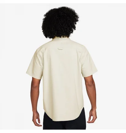 Рубашка мужская Nike Life Short Sleeve Button Down Shirt Beige FN3222-030