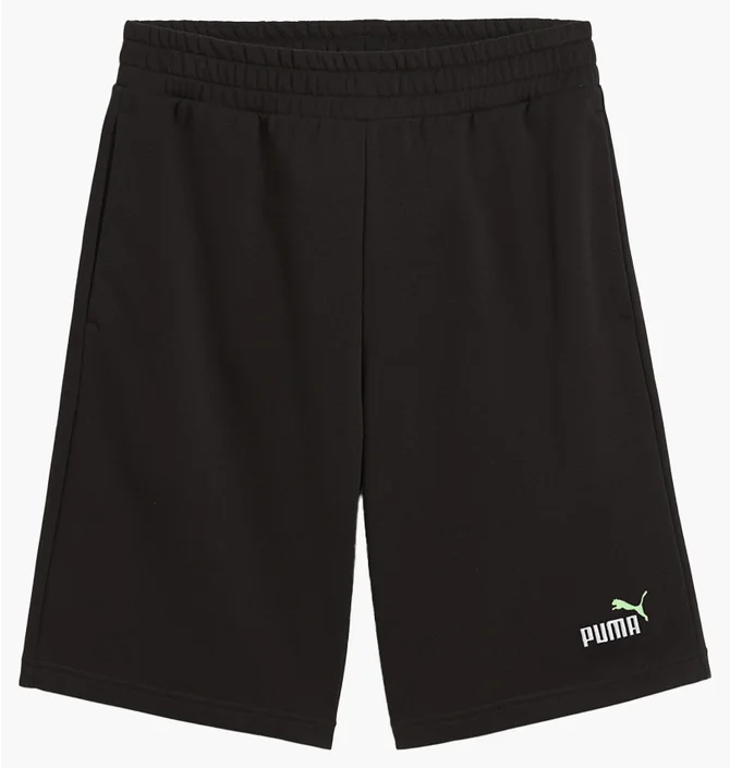Шорти чоловічі Puma Ess 2 Color No. 1 Logo Shorts 10 Terry Black 684715-51