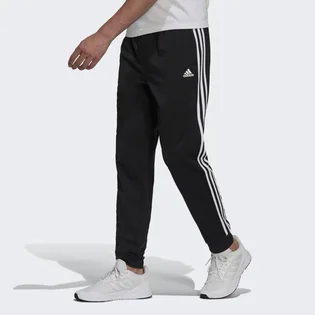 Штаны мужские Adidas Essentials Warm-Up Tapered 3-Stripes Track Pants Black H46105