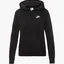 Худи женское Nike W Nsw Club Flc Po Hdy Std Black Dq5793-010