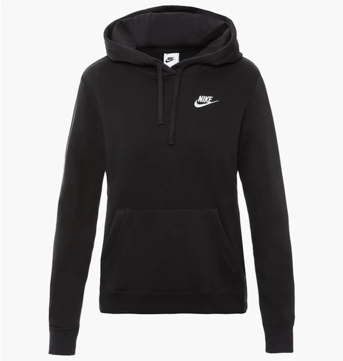 Худі жіноче Nike W Nsw Club Flc Po Hdy Std Black Dq5793-010