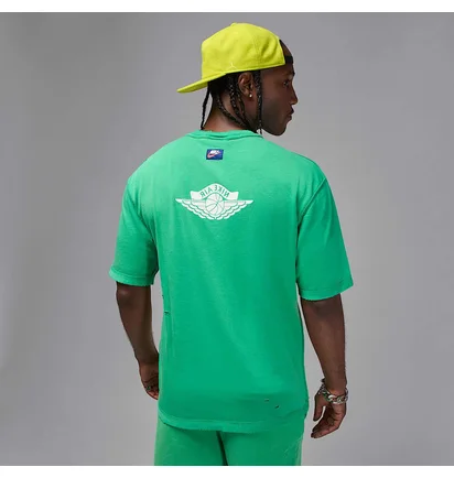 Футболка чоловіча Air Jordan Rare Air Wsh 85 Ss Crew Green IB3130-324
